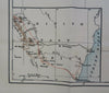 British East Africa Kenya Lake Victoria Road Survey 1899 Johnston detailed map