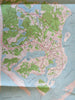 Chatham Massachusetts Barnstable County Atlantic coast 1961 large old Topo Chart
