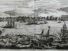 Abydos Hellespont Ottoman Port City Sea Marmara Anatolia 1661 Vastean coast view