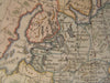 Russia in Europe c.1780 scarce fine old vintage antique map