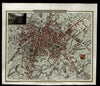 Manchester Salford England United Kingdom College Cloister 1807 city plan