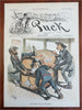 Puck U.S. Political Cartoons 1880s Politicians Lot x 10 F. Opper color prints