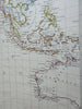 Indian Ocean Southeast Asia Australia Indonesia British Raj 1830's Walker map