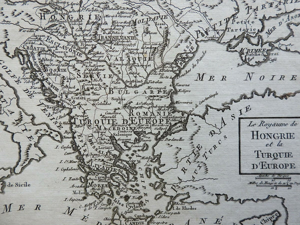 Ottoman Empire Holy Roman Empire Kingdom of Hungary Greece 1795 Bertholon map