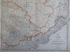 British India Nagpur Hyderabad Central India c. 1856-72 Weller map