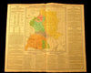 Poland historical Prussia Hungary 1820 M. Carey large antique map