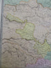 Qing Empire China Russia Tibet Japan Korea 1862 Andriveau-Goujon large map