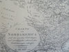 Western United States & Canada Alaska Alexander Archipelago 1903 Walch map