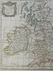 British Isles Ireland United Kingdom Scotland England 1815 Delamarche map