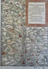 Germany Sainte Marie aux Mines Liepvres 1628 Munster Cosmography map