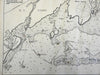 Port Chester NY Greenwich Connecticut 1901 Eldridge detailed coastal survey