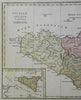 Ancient Sicily Syracuse Messina Lilybauem 1800 Wilkinson historical map