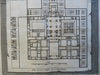 El Escorial Spanish Royal Palace Floor Place 1715 engraved architectural print