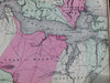 Peninsular Campaign Richmond Virginia Union Confederate army 1867 Civil War map
