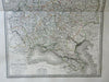 Russia in Europe Finland Baltic States Ukraine Crimea 1832 Lapie large folio map