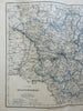 Brandenburg Germany German Empire Berlin Potsdam 1873 Ravenstein map