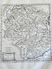 Savoy Piedmont Northern Italy France Nice Milan 1695 Moll engraved map