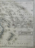 Australia New Zealand South Pacific Hawaii Polynesia Indonesia 1854 Biller map