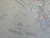 Ancient World Mediterranean Sea Persia Holy Land Arabia India 1842 two sheet map