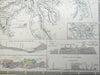 Physical Features of Europe & Asia 1856 A.K. Johnston map