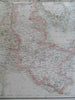 Kingdom of Denmark Copenhagen Sjaelland Jylland Iceland c. 1855-60 Fullarton map