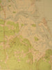 Scituate Massachusetts Cranberry Bog Sea View 1978 antique color lithograph map