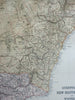 Eastern Australia Queensland New South Wales Victoria 1882 Blackie map