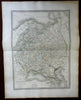 Russia in Europe Finland Baltic States Ukraine Crimea 1832 Lapie large folio map