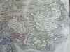 Kingdom of Denmark Jutland Fyn Copenhagen 1846 scarce map