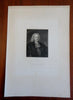 Edmond Halley British Astronomer c. 1850's fine India Proof engraved portrait