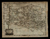 Macedonia Balkans Thessaliae Adriatic to Aegean 1694 Mosting map