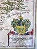 Poland Silesia Glogau Germany 1644 Jansson Hondius Scultetus decorative old map