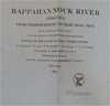 Rappahannock River Virginia Fredericksburg Moss Neck 1856 Coastal Survey chart