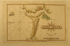 Annis Squam Ipswich Bay Massachusetts 1827 Blunt antique nautical map hand color