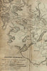 Boston Harbor c.1835-50 Blunt Hooker Hatch coastal chart map