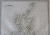 British Isles Ireland England Wales Scotland 1858 huge Dufour antique map