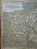 Asia Minor Roman Empire Anatolia Turkey Paphlagonia 1807 Longman map