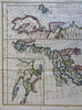 Northern & Eastern Asia Coastline Russia Korea Japan Alaska 1772 Vaugondy map