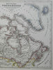 British North American Dominion of Canada 1849 Radefeld uncommon Radefeld map