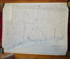 Connecticut state 1927 monumental huge map Geological Survey