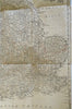 England & Wales British Isles London Cardiff York c 1750-75 Jeffrys engraved map