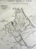 Plymouth Kingston Duxbury Mass. 1901 Eldridge detailed coastal nautical survey