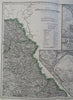 Kingdom of Bavaria Munich Wurzburg Augsburg Passau 1873 Ravenstein detailed map