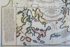 Mer de L'Ouest myth California Japan fantasy 1779 Buache Sloane large map