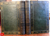 Letters of Junius British Politics 1805 w/ 21 aquatint portraits 2v leather set