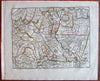 Maarschalks Neder-Kwartier Utrecht Holland Netherlands c.1770 Gravius old map