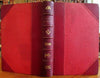Leech 14 hand color plates Surtees Ask Mama c.1858 lovely leather book