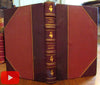 Abbe Constantine by Halevy 1890's Leather book Illustrated Lemaire