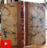 Playing Cards games rules 1778 Piquet rare French book period leather binding
