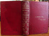 Albany New York State Legislature Manual 1866 red leather folding plans